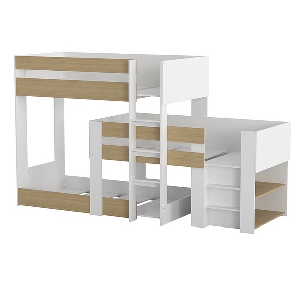 New Triple bunk bed - straight version of the triple transverse